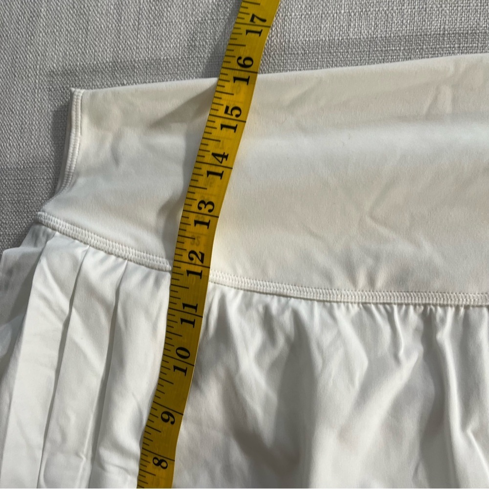 Adore Me Women's White Pleated Tennis Golf Athletic Skort Size XL NWT - Picture 9 of 10